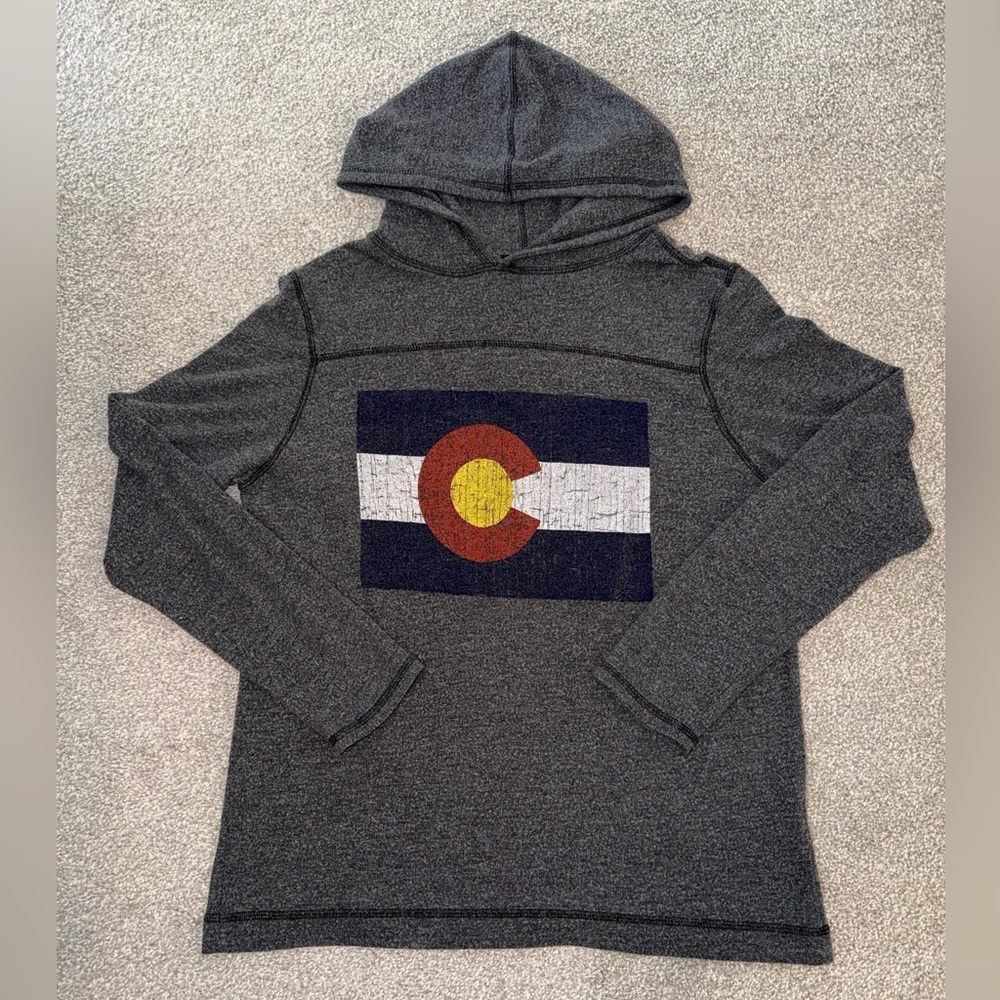 Original Retro Brand Dark Gray Long Sleeve Top